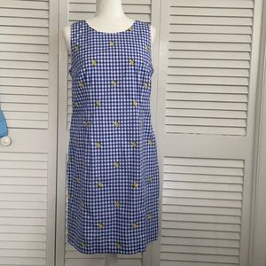 Talbots gingham dress